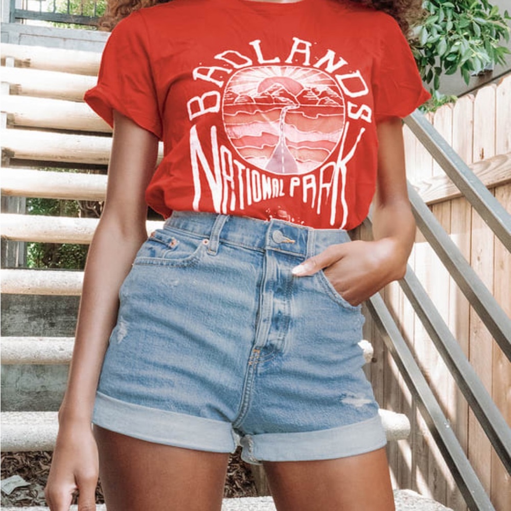 Daze Denim High Waisted Shorts NEVER WORN